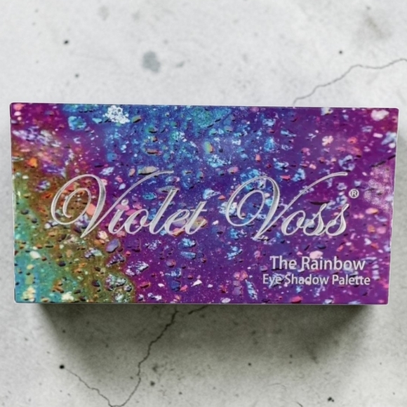 Violet Voss Other - Violet Voss The Rainbow Eye Shadow Palette - Purple and Blue